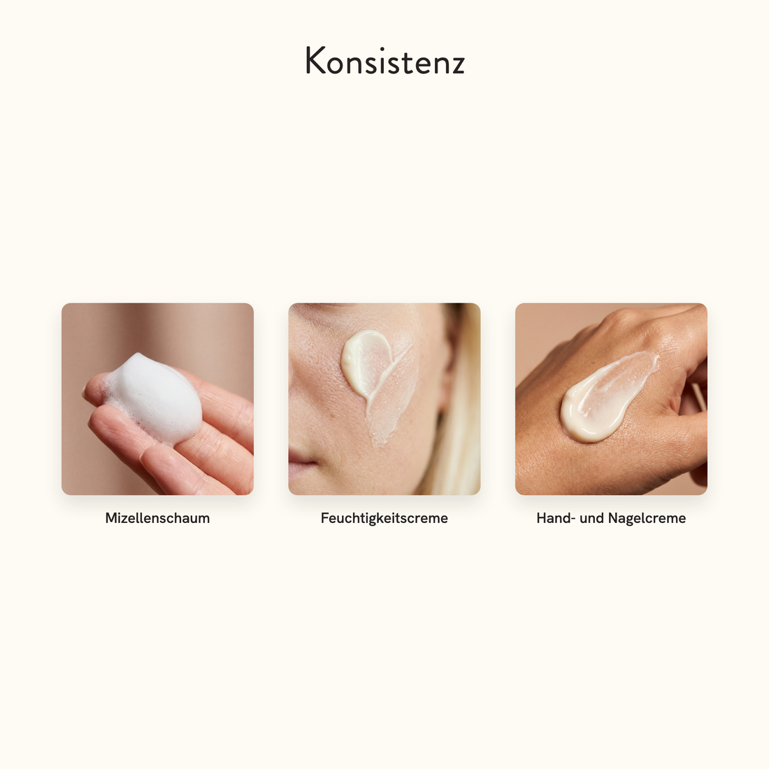 LICHTGRÜN Konsistenz