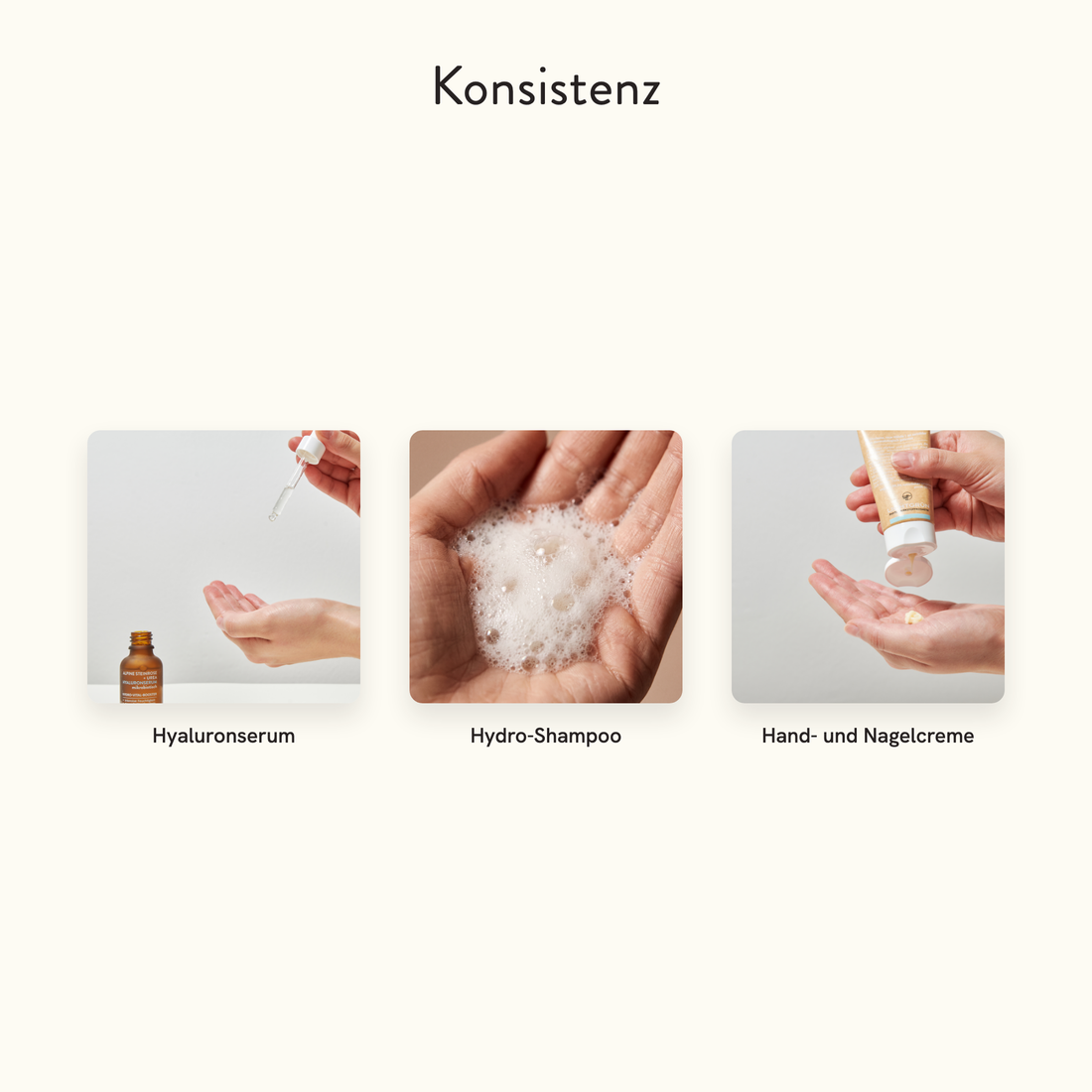 LICHTGRÜN Konsistenz
