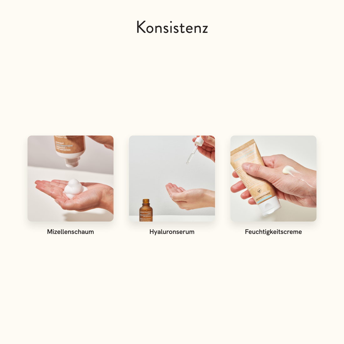 LICHTGRÜN Konsistenz
