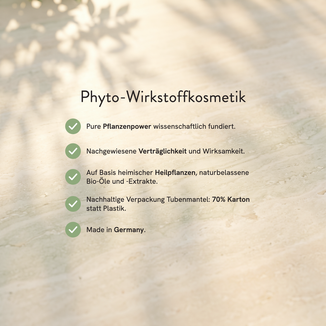 LICHTGRÜN Phyto-Wirkstoffkosmetik