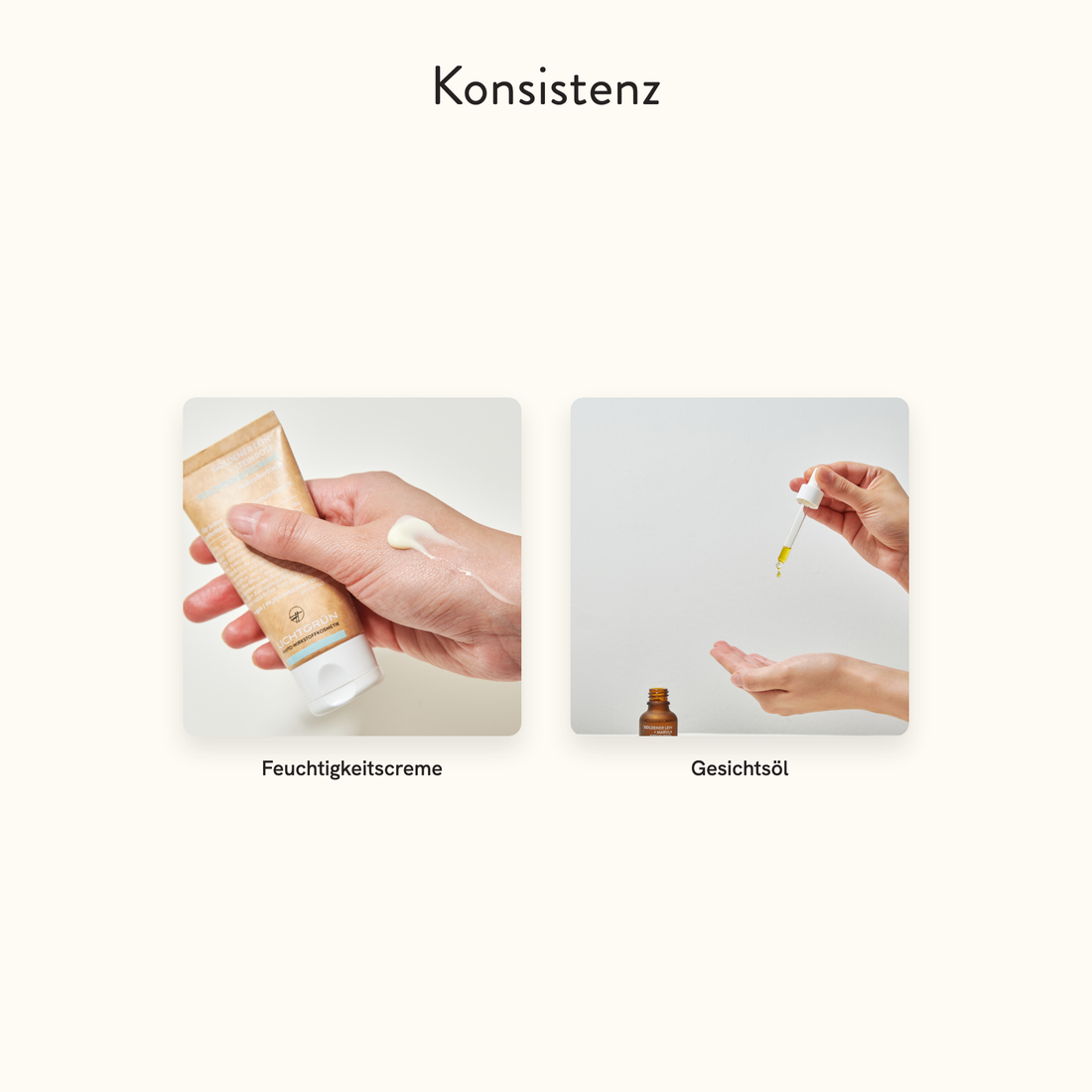 LICHTGRÜN Konsistenz