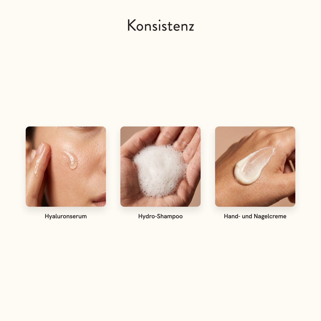 LICHTGRÜN Konsistenz