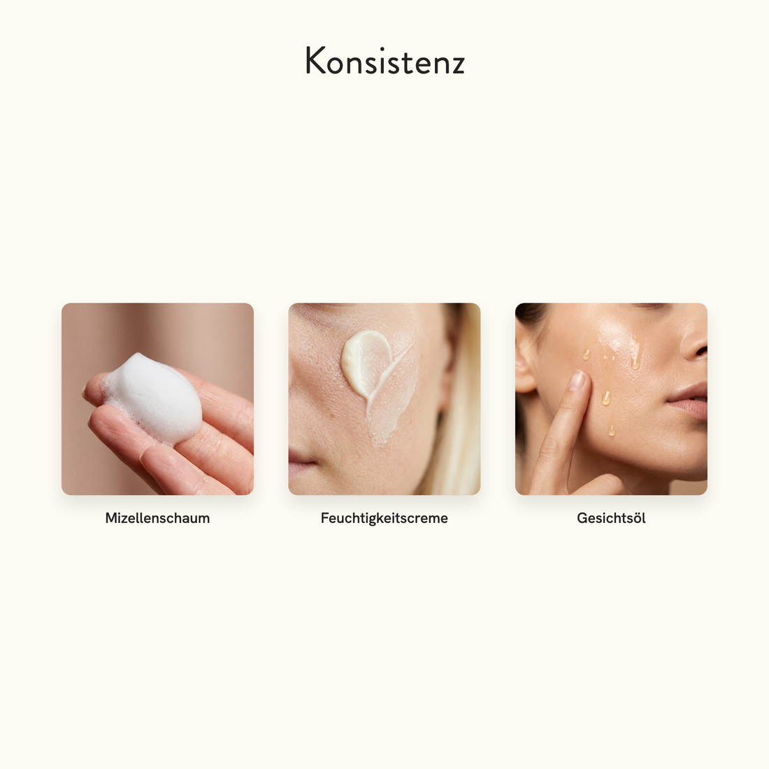 LICHTGRÜN Konsistenz