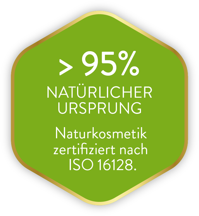Naturkosmetik, natürlicher Ursprung zertifiziert nach ISO 16128